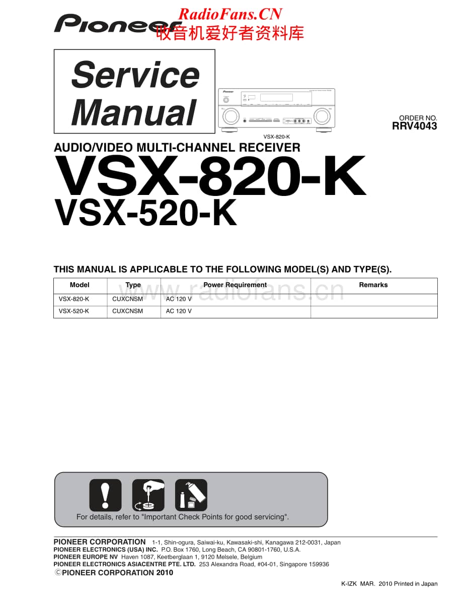 Pioneer-VSX520K-avr-sm维修电路原理图.pdf_第1页