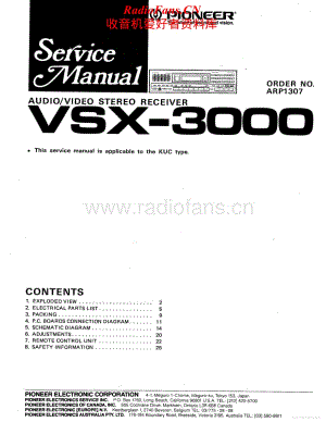 Pioneer-VSX3000-avr-sm维修电路原理图.pdf