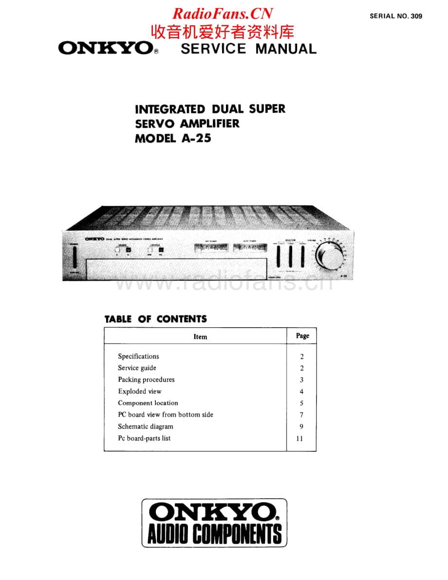 Onkyo-A25-int-sm维修电路原理图.pdf_第1页