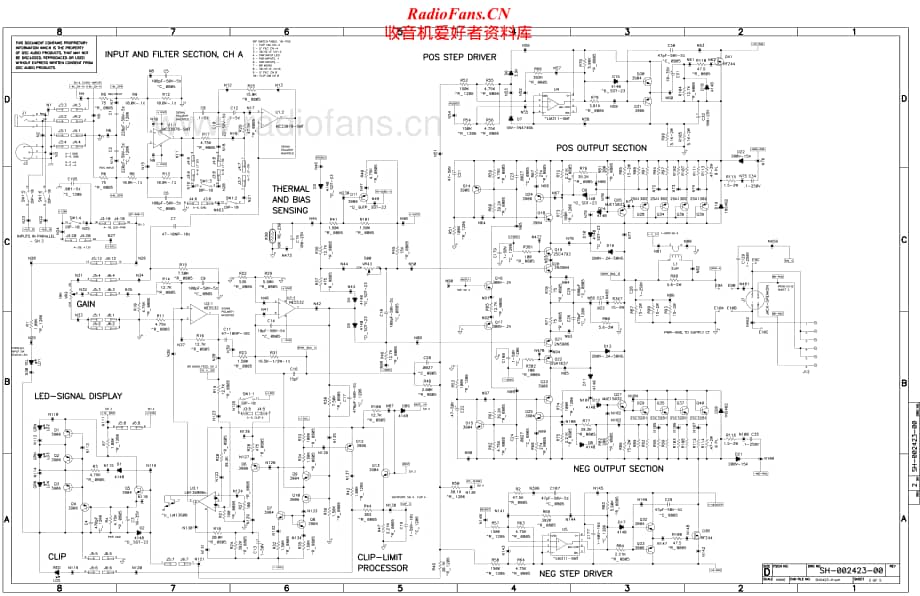 QSC-DCA2422-pwr-sch维修电路原理图.pdf_第2页