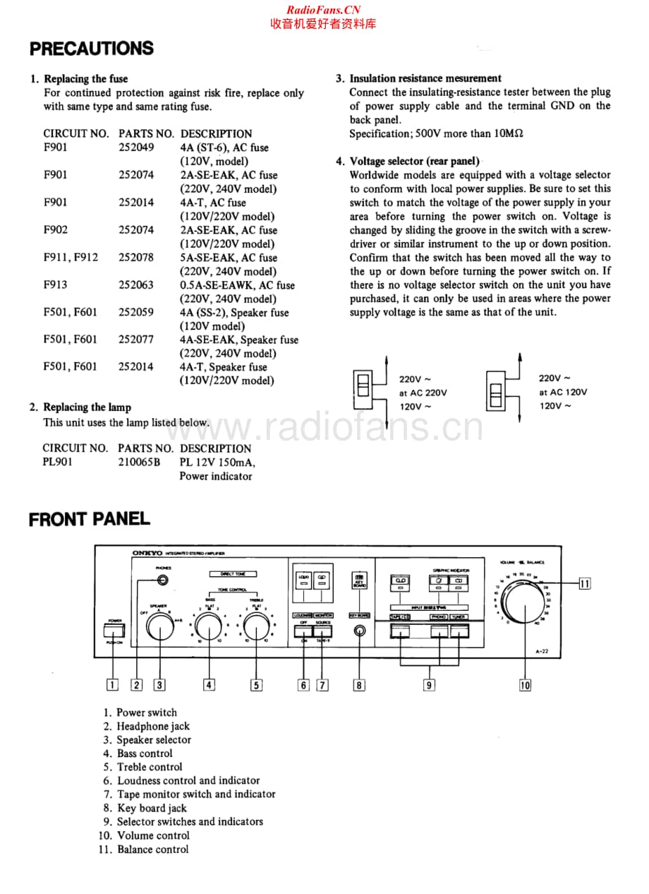 Onkyo-A22-int-sm维修电路原理图.pdf_第3页
