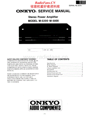 Onkyo-M5200-pwr-sm维修电路原理图.pdf