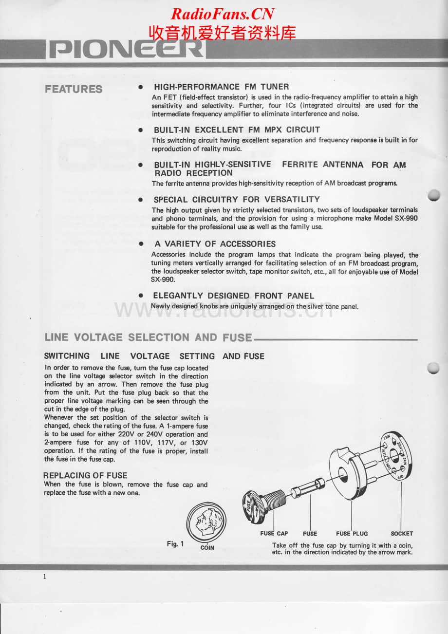 Pioneer-SX990-rec-sm维修电路原理图.pdf_第2页