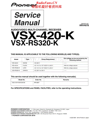 Pioneer-VSX420K-avr-sm维修电路原理图.pdf