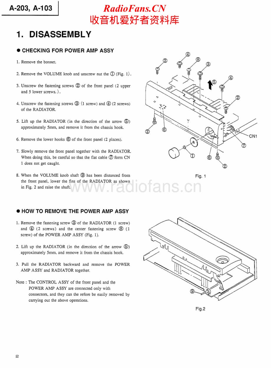 Pioneer-A103-int-sm维修电路原理图.pdf_第2页