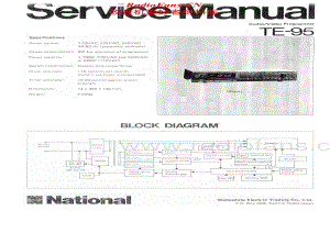 Panasonic-TE95-avr-sm维修电路原理图.pdf