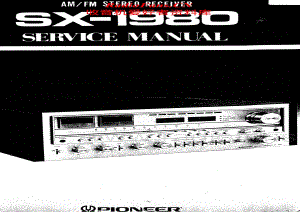 Pioneer-SX1980-rec-sm维修电路原理图.pdf