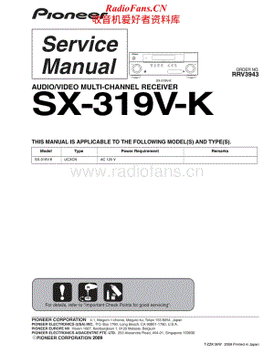 Pioneer-SX319VK-avr-sm维修电路原理图.pdf