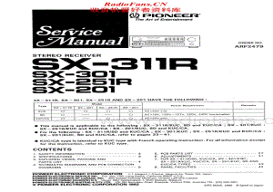Pioneer-SX311R-rec-sm维修电路原理图.pdf