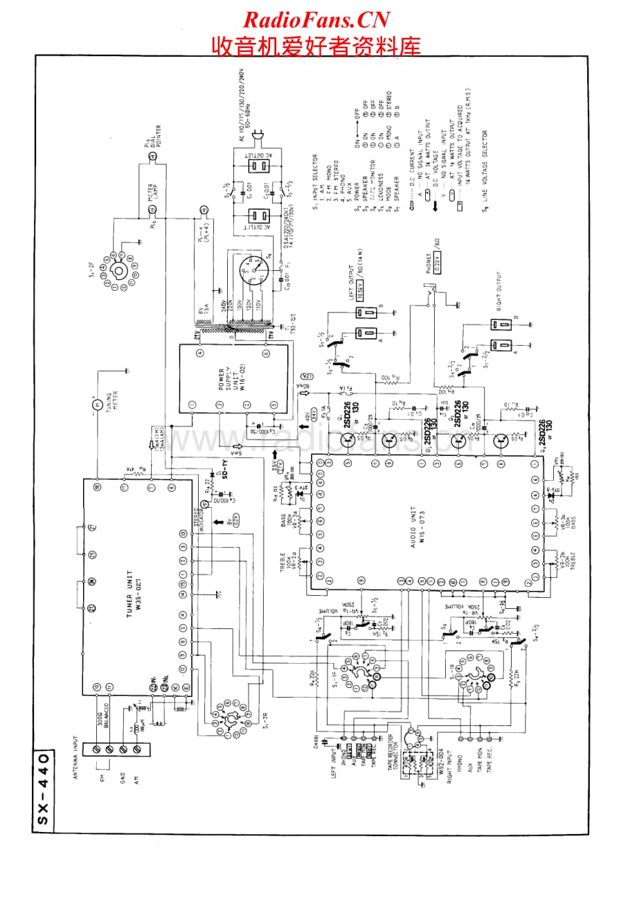 Pioneer-SX440-rec-sch维修电路原理图.pdf_第2页