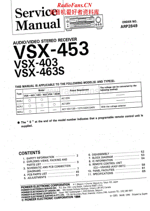 Pioneer-VSX403-avr-sm维修电路原理图.pdf
