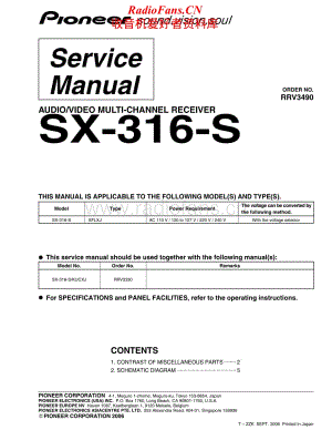 Pioneer-SX316S-avr-sm2维修电路原理图.pdf
