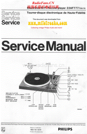 Philips-22AF777-tt-sm维修电路原理图.pdf