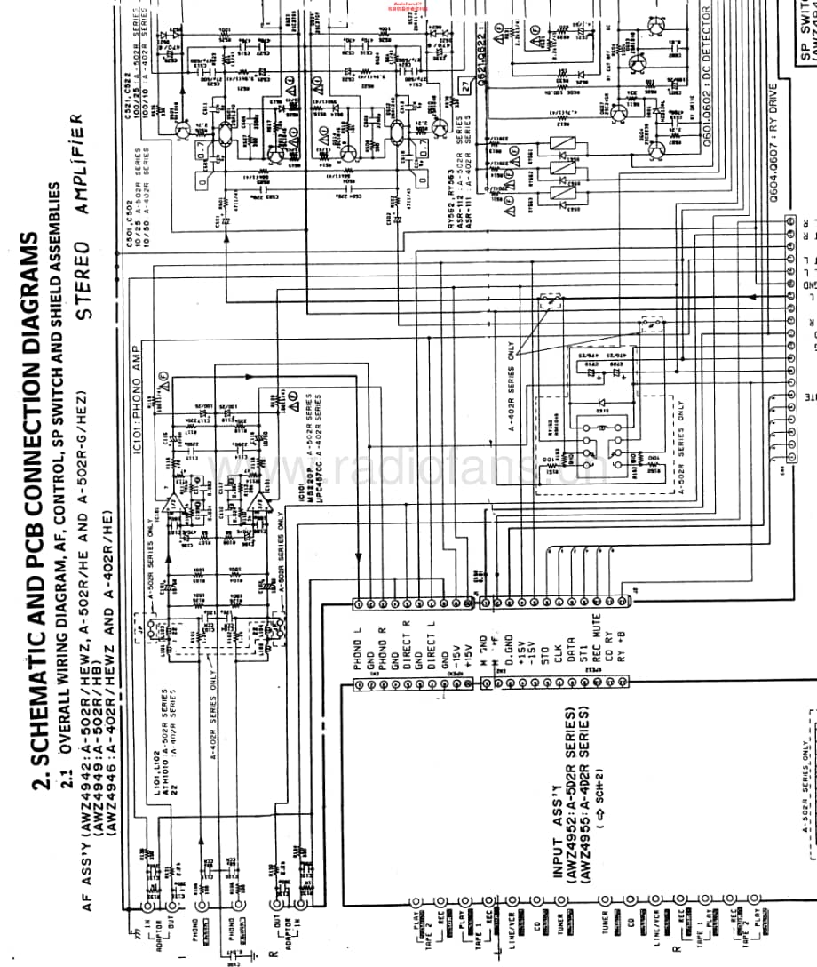 Pioneer-A502R-int-sch维修电路原理图.pdf_第1页