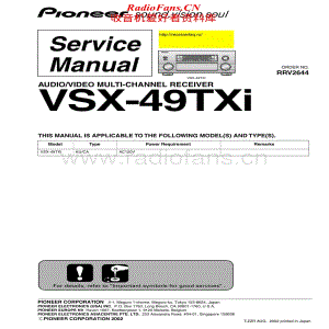 Pioneer-VSX49TXI-avr-sm维修电路原理图.pdf