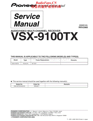Pioneer-VSX9100TX-avr-sm维修电路原理图.pdf
