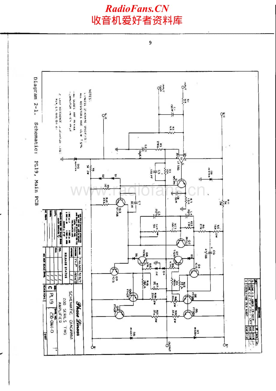 PhaseLinear-200ll-pwr-sch维修电路原理图.pdf_第1页