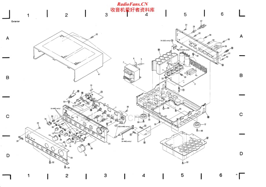 Pioneer-A443-int-sm维修电路原理图.pdf_第3页