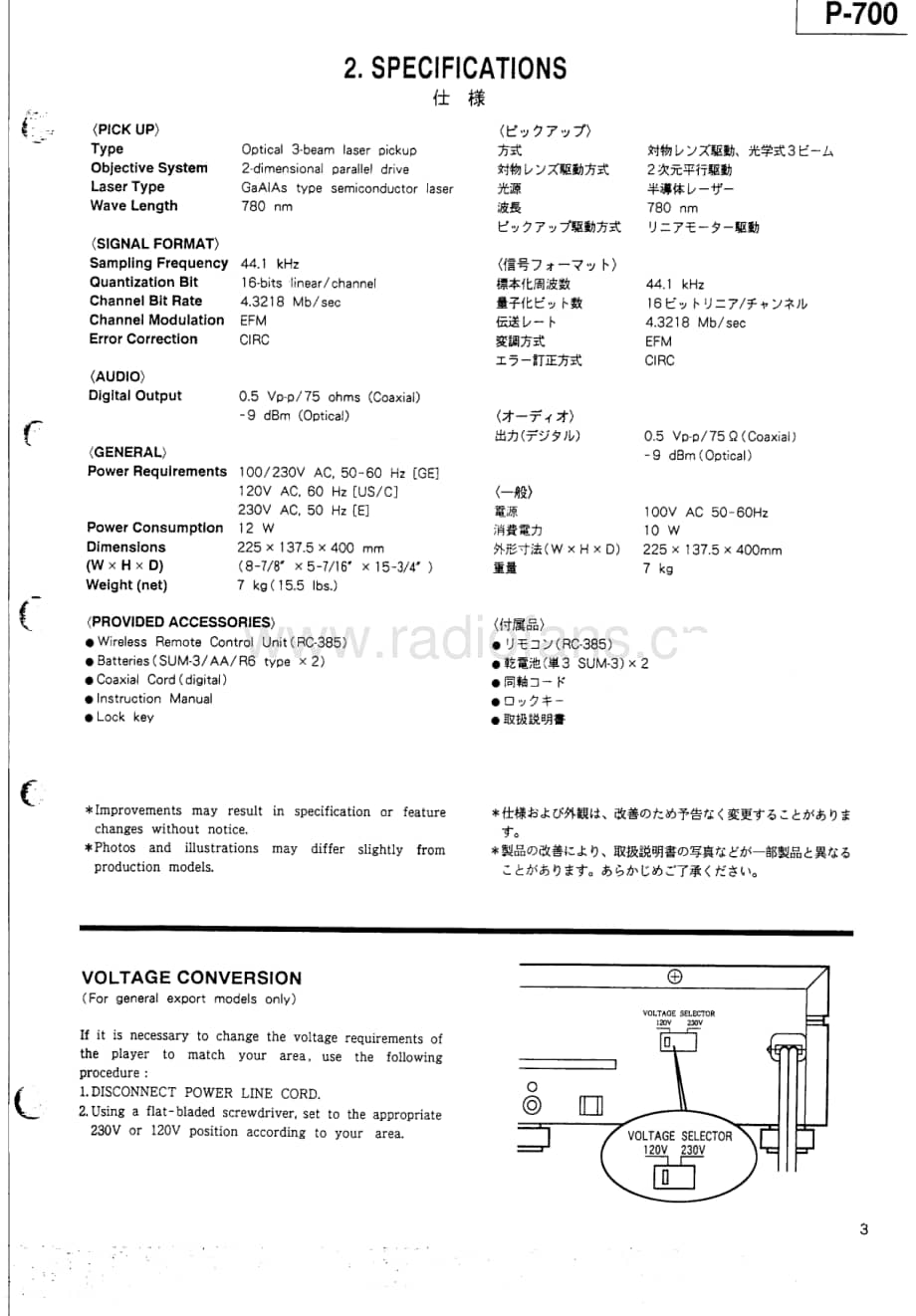 Teac-P700-cd-sm维修电路原理图.pdf_第3页