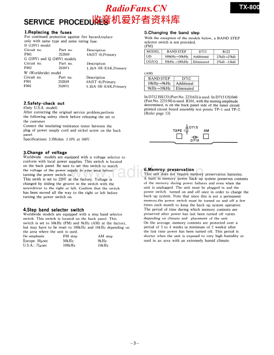 Onkyo-TX800-rec-sm维修电路原理图.pdf_第3页