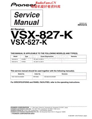 Pioneer-VSX827K-avr-sm维修电路原理图.pdf