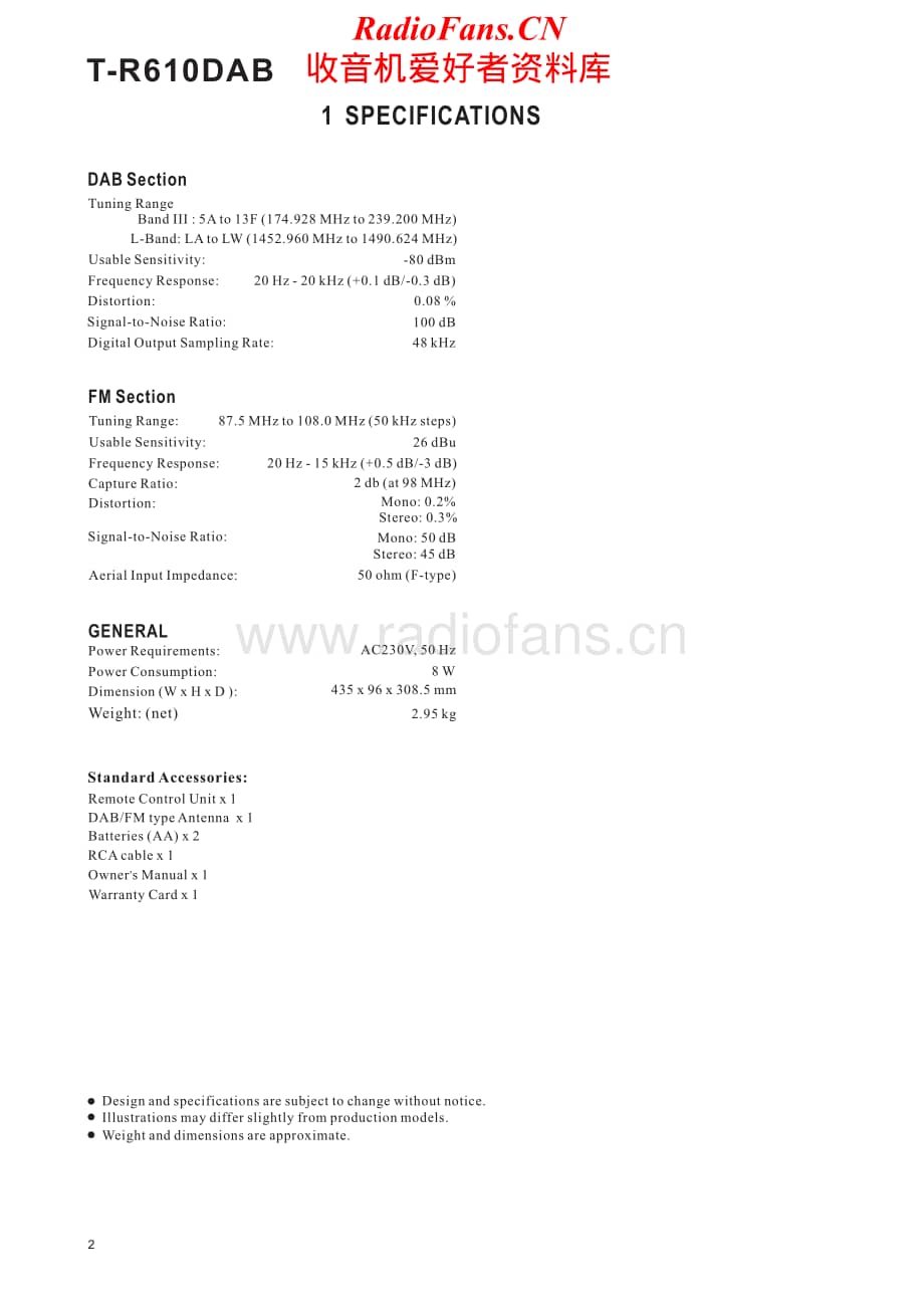 Teac-TR610DAB-tun-sm维修电路原理图.pdf_第2页
