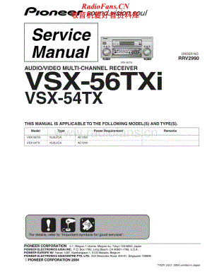 Pioneer-VSX54TX-avr-sm维修电路原理图.pdf