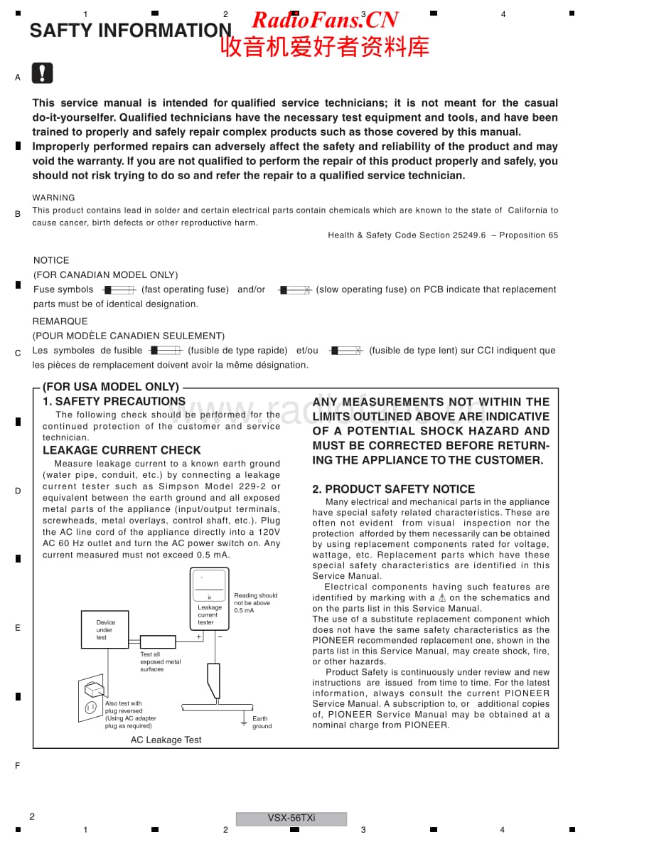 Pioneer-VSX54TX-avr-sm维修电路原理图.pdf_第2页