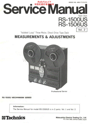 Technics-RS1500USMKII-tape-sm维修电路原理图.pdf