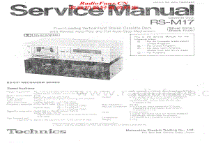 Technics-RSM17-tape-sm维修电路原理图.pdf