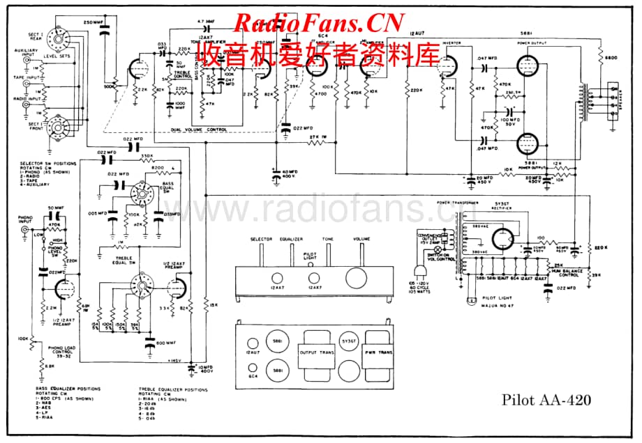 Pilot-AA420-int-sch维修电路原理图.pdf_第1页