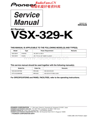 Pioneer-VSX329K-avr-sm维修电路原理图.pdf