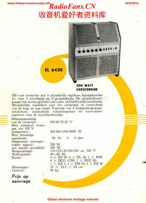 Philips-EL6430-pwr-sch维修电路原理图.pdf