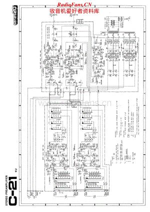 Pioneer-C21-pre-sch维修电路原理图.pdf