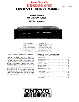 Onkyo-T9090II-tun-sm维修电路原理图.pdf