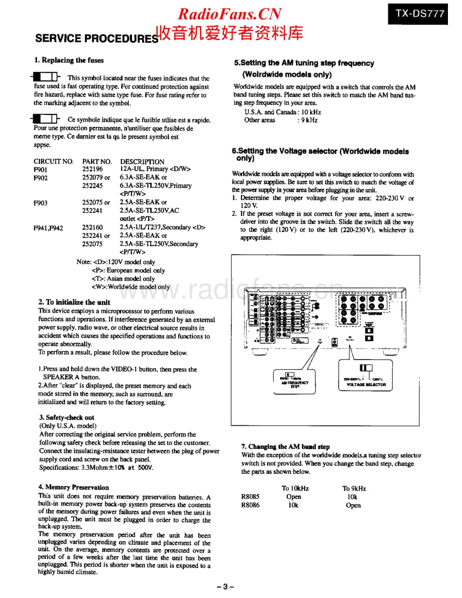 Onkyo-TXDS777-avr-sm维修电路原理图.pdf_第3页