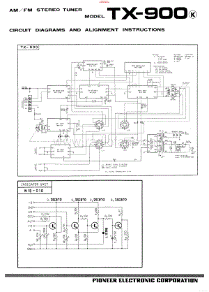 Pioneer-TX900-tun-sch维修电路原理图.pdf