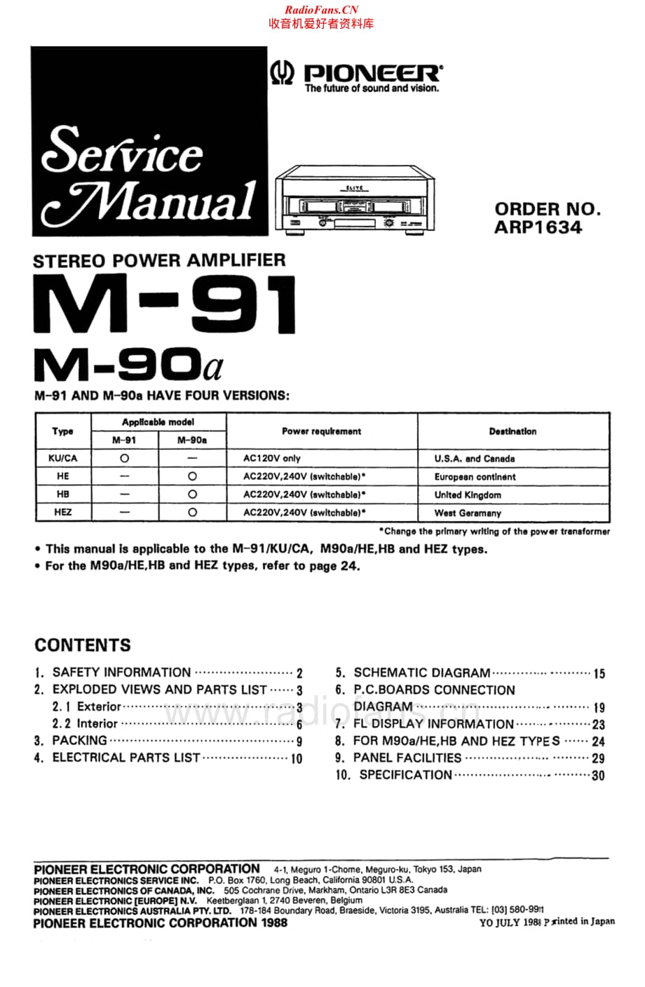 Pioneer-M91-pwr-sm维修电路原理图.pdf_第2页