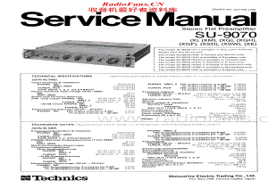 Technics-SU9070-pre-sm维修电路原理图.pdf