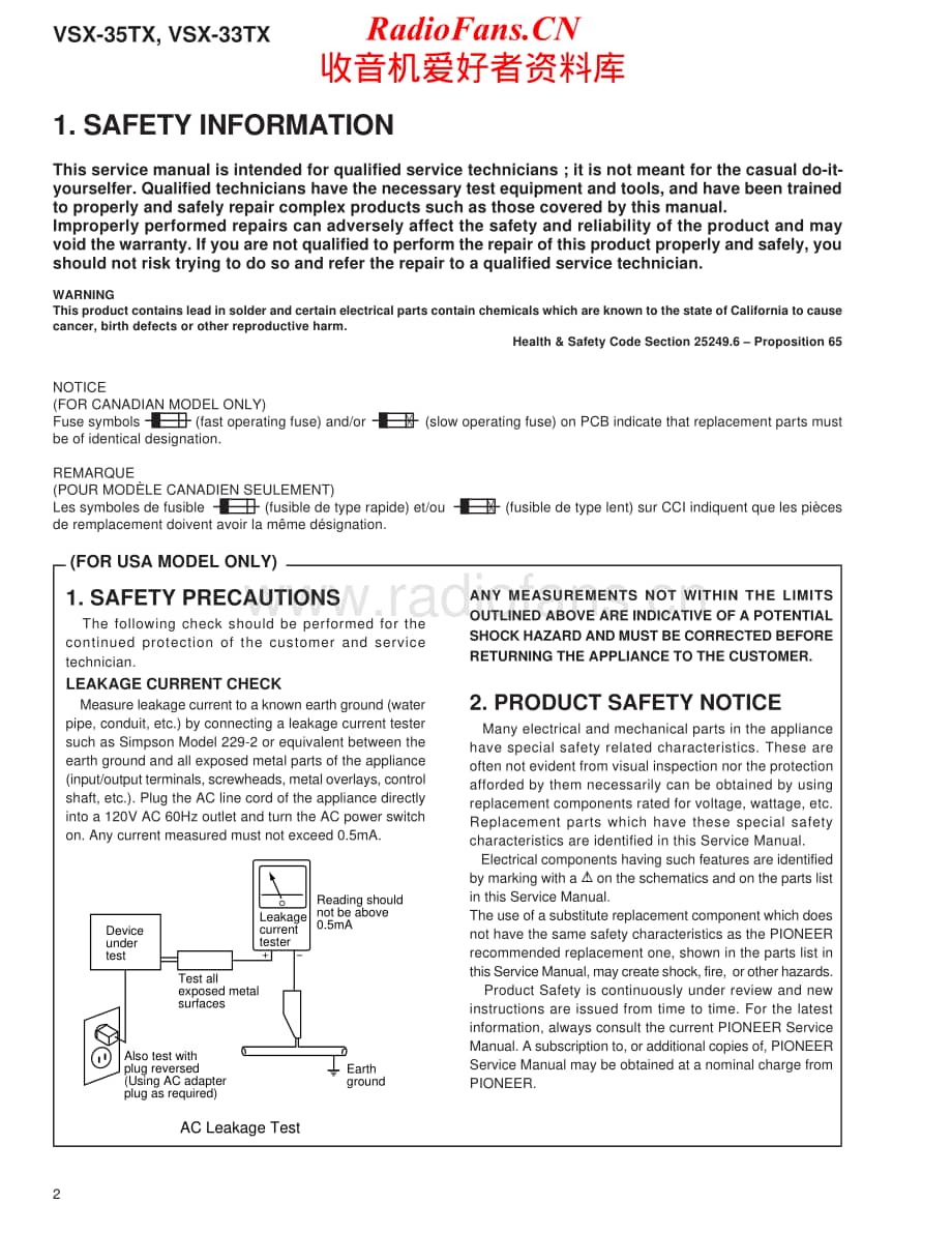Pioneer-VSX35TX-avr-sm维修电路原理图.pdf_第2页
