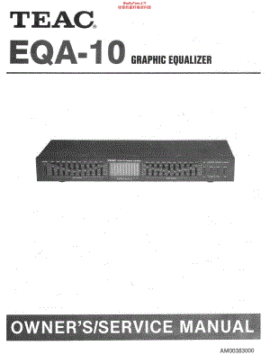 Teac-EQA10-eq-sm维修电路原理图.pdf