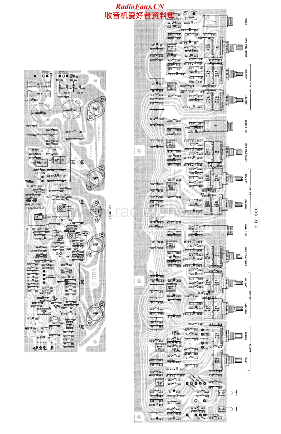 Peavey-KB300-NoXLR-sch维修电路原理图.pdf_第2页