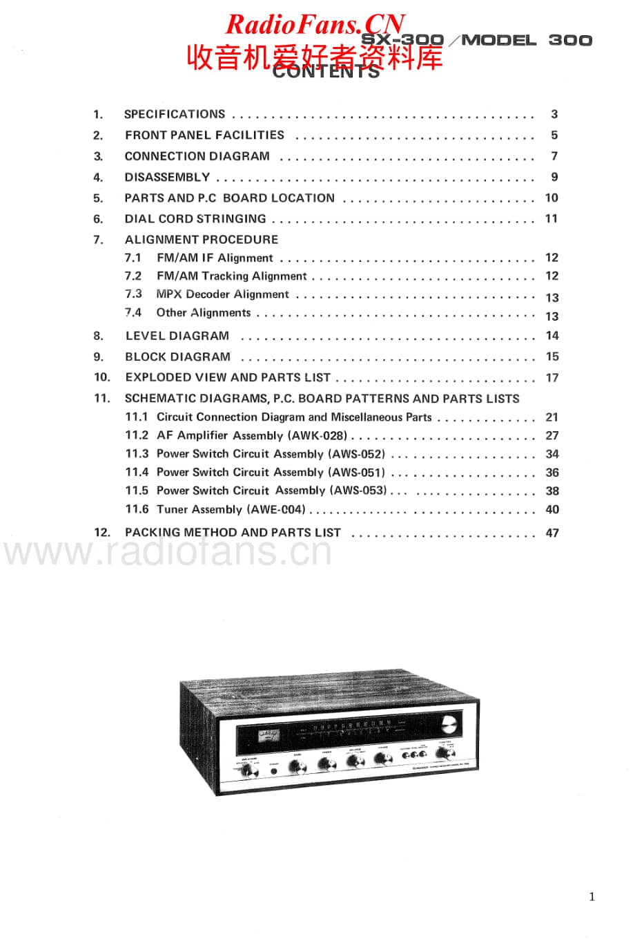 Pioneer-SX300-rec-sm维修电路原理图.pdf_第2页