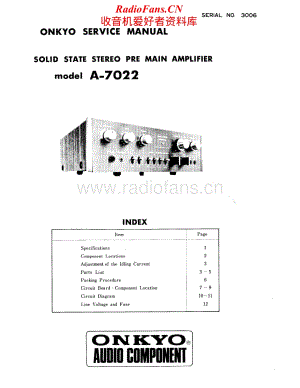 Onkyo-A7022-pre-sm维修电路原理图.pdf