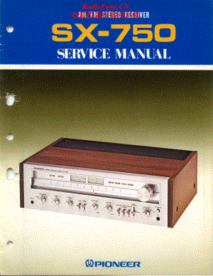 Pioneer-SX750-rec-sm维修电路原理图.pdf