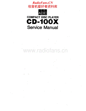 ADC-CD100X-cd-sm维修电路原理图.pdf
