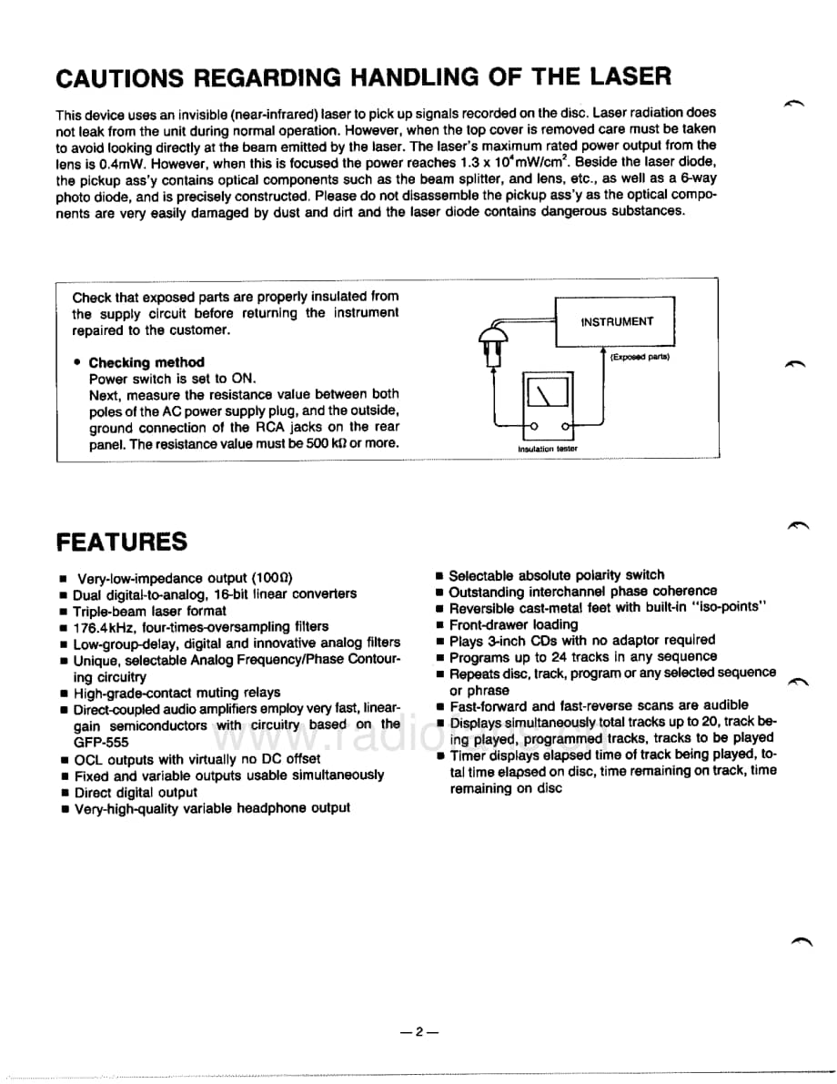 Adcom-GCD575-cd-sm维修电路原理图.pdf_第3页