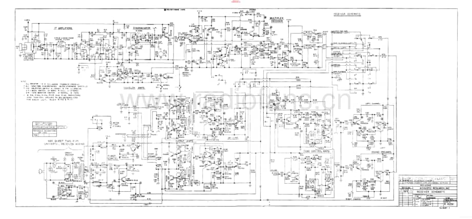 AcousticResearch-Receiver-sch维修电路原理图.pdf_第1页