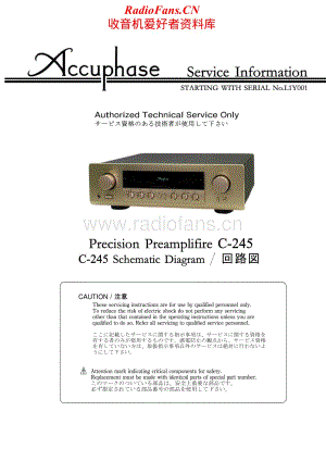Accuphase-C245-pre-sm维修电路原理图.pdf