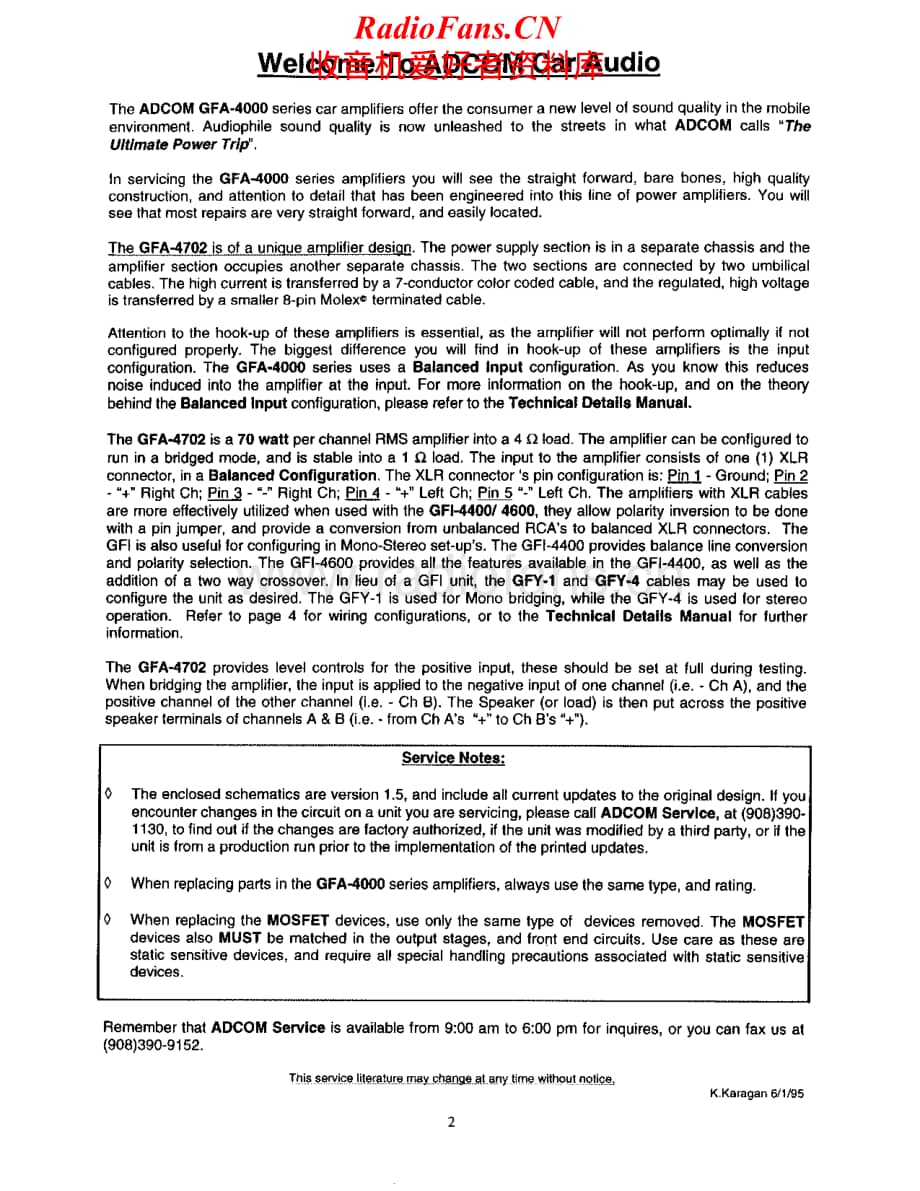 Adcom-GFA4702-cpwr-sm维修电路原理图.pdf_第2页